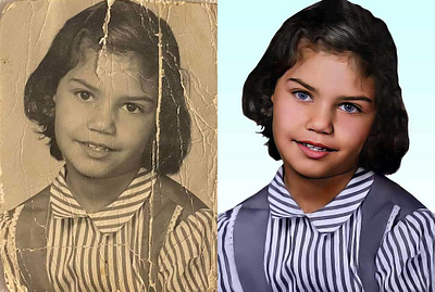 Photo Restoration and Colorization photo colorization photo editing photo restoration repair photo damage