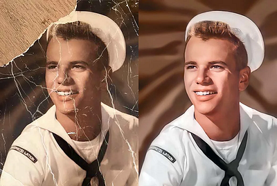 Photo Restoration and Colorization photo colorization photo editing photo restoration repair photo damage