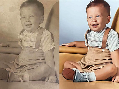 Photo Restoration and Colorization photo colorization photo editing photo restoration repair photo damage