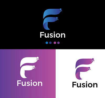 Fusion-Logo Design F-Letter Logo Design appicon creativelogo gradient gridlogo logo logobrand logoconcept logodaily logodesigners logodesinger logoideas logoinspire logomark logoprocess logos professionallogo symbol tech thirtylogos vectplus