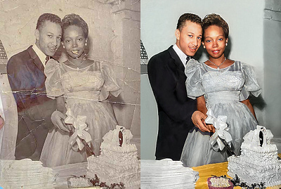 Photo Restoration and Colorization photo colorization photo editing photo restoration repair photo damage