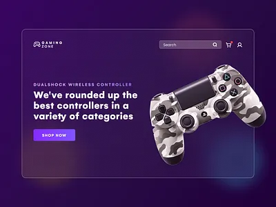 Gaming Console UI design ui ux