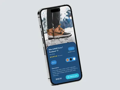 Fashion Store Mobile App Design app branding design figma graphic design mobile app product shoes ui ui design ux uxui