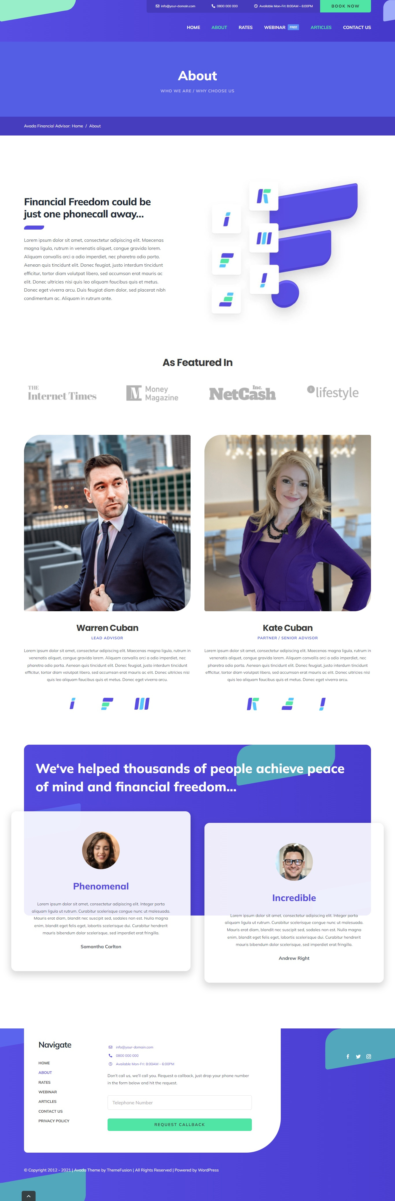WordPress Financial Website branding design elementor expert elementor landing page deisgn elementor website design email marketing full website design landing page design modern website design responsive website design website design wordpress wordpress financial website