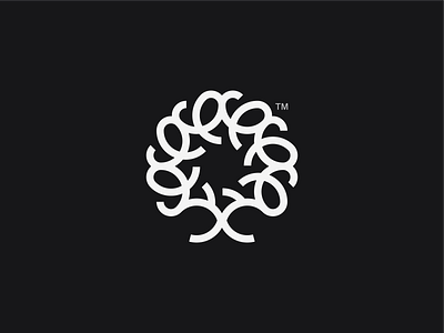'Anne Oakes™' logomark branding design fun graphic design logo minimalist modern modernism typography vec vector