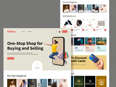 E-Commerce Website by Thakshila Pathum on Dribbble