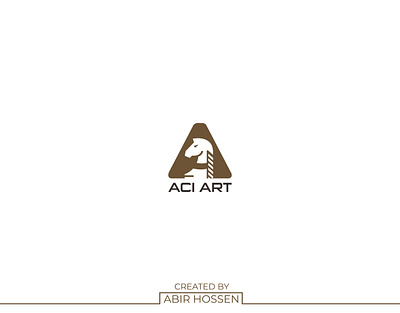 ACI ATR art artlogo bestlogo brand brand identity branding businesslogo design graphic design horse logo logofolio logoname logos logotype minimal minimalist minimalistlogo projectlogo