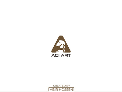 ACI ATR art artlogo bestlogo brand brand identity branding businesslogo design graphic design horse logo logofolio logoname logos logotype minimal minimalist minimalistlogo projectlogo