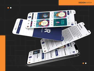 Ebook Reader - Mobile App UI application design brand design design ebook reader design figma graphic design logo mobile app design ui ui.ux uiux user expereince user interface ux