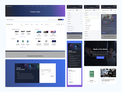 Epiphan Video – Design system blocks design system epiphan interface system ui design