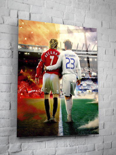 David Beckham x Man Utd x Real Madrid