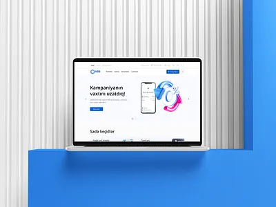 ABB Bank Website Main Page Redesign Concept creative design onlinebanking typography ui ux uxui webdesign website websitedesign