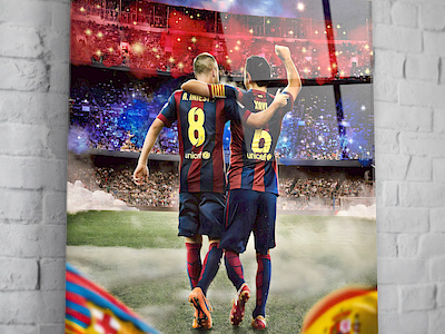 FC Barcelona Legends: Iniesta x Xavi