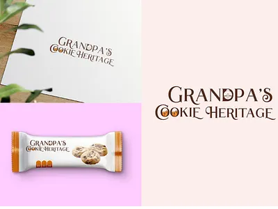 Cookie logo. brand brand identity branding cookie logo custom design design dessart logo graphic design logo logo design logofolio logos