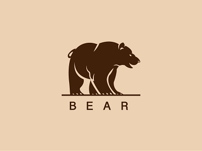 Bear Logo adventure agency animals bear logo bears beast branding creative creativity finance grizzly investment logo mountain ui ux vector wild zoo