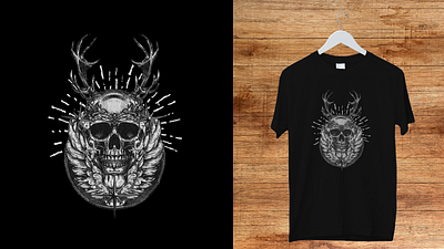 vintage skull street wear t-shirt design branding collage design design digital art graphic design graphic t shirt t shirt design vintage design