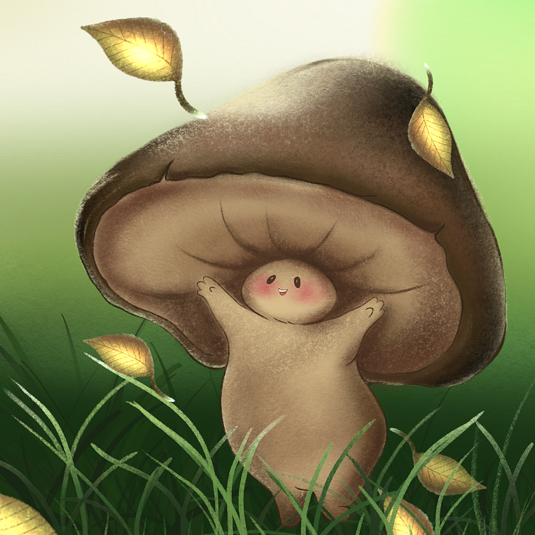 Mushroom mood by Ксения Зинатуллина on Dribbble