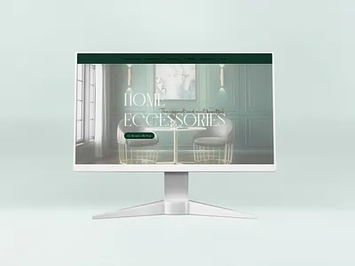 אפיון ועיצוב - אתר אקססוריז לבית design graphic design typography ui ux