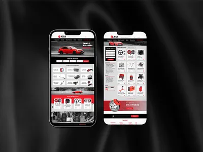 Web Design for mobile branding cars design graphic design identity illustration logo mobile redesign web design