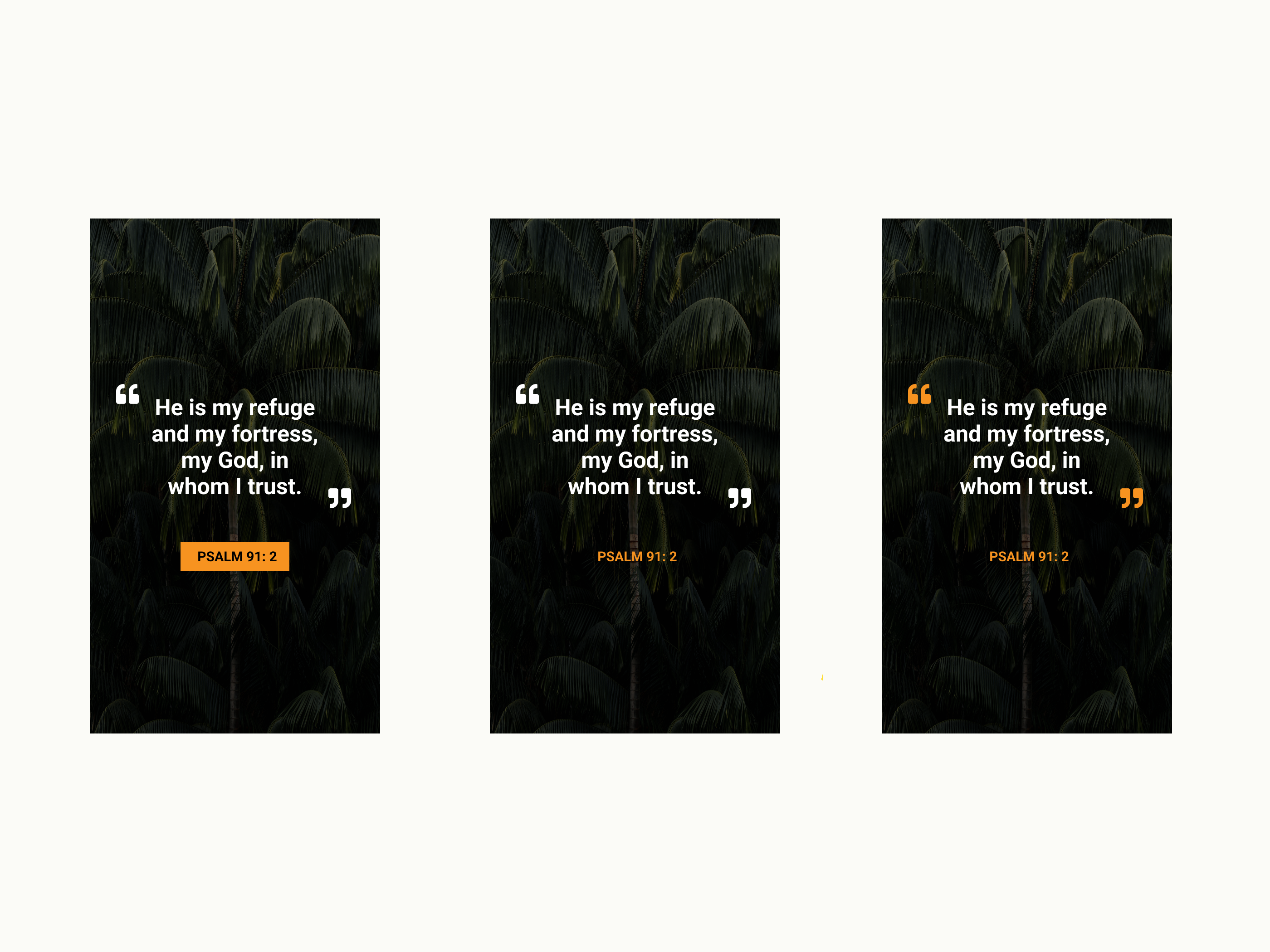 Example of Social Media Posts