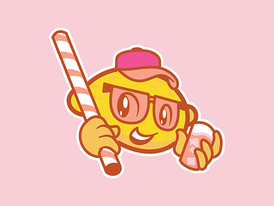 The Pink Lemonade baseball branding design graphic design illustration lemon lemonade limonada logo mascot milb pink pink lemonade sports logo sports mascot summer vibes vector yellow