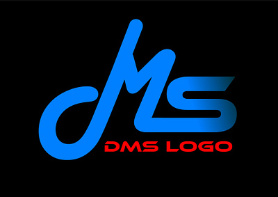 DMS/MS logo 3d branding business logo design graphic design illustration logo logo desing vector