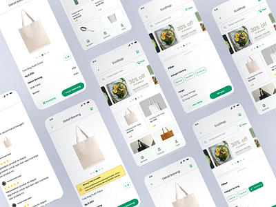 Ecowave - Mobile E-Commerce by Muhammad Nabil on Dribbble