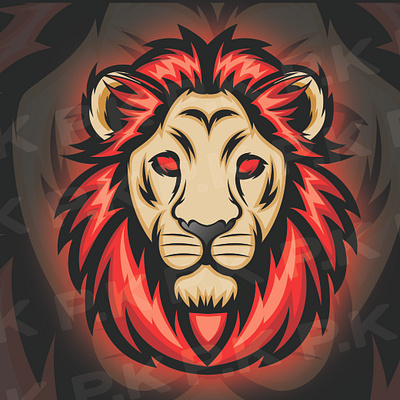 lion mascot gaming logo gaming logo lion lion e sport logo lion logo lion mascot gaming logo