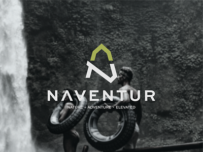 Naventur adventure brand branding character design forest graphic design icon illustration logo nletter nlogo symbol vector