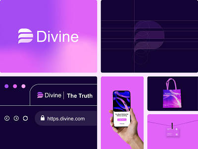 Divine Brand identity, Mark, D logo, Modern, Branding brand brand design brand identity brand identity design branding d d logo design divine identity lettermark logo logo designer logos logotype mark minimal monogram typography vector