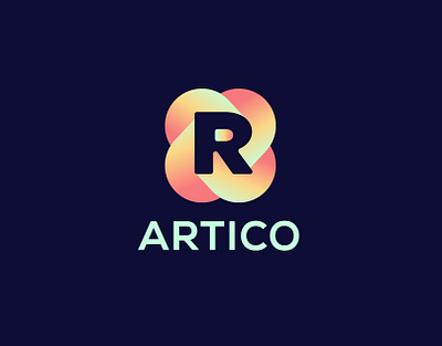 Artico- Modern logo brand icon gradient logo logofolio