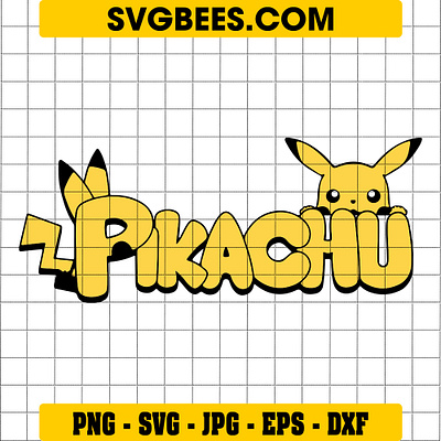 Pikachu SVG File pikachu svg file svgbees