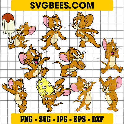 Jerry SVG jerry svg svgbees