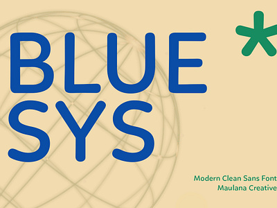 Bluesys Modern Clean Sans Font 3d animation branding branding font clean font font fonts graphic design logo maulanacreative modern clean modern font motion graphics sans webfont website font