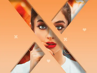 X branding design graphic design illustration logo photomanupulation social media post design