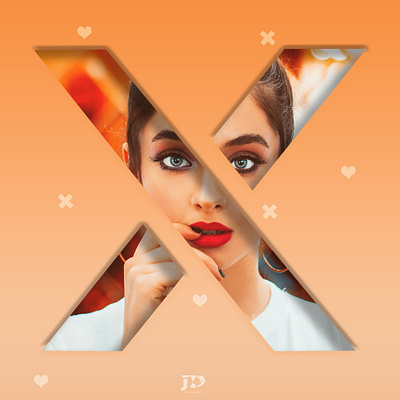 X branding design graphic design illustration logo photomanupulation social media post design