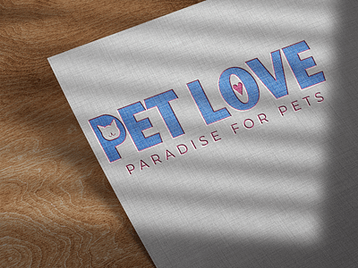 Custom Logo and Branding Project - Pet Love brand brand design brand identity branding design graphic design logo logo design logo maker logos logotype typography visual identity