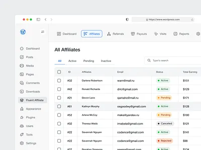 SAAS Affiliates Page Redesign 2023 trend 3d ai best shot branding dashboard design graphic design landing page design mobile app design motion graphics saas saas product ui ui design ui ux ux ux design web application web design
