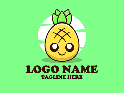 Pineapple design graphic design illustration illustrationdesign logo pineapple vector