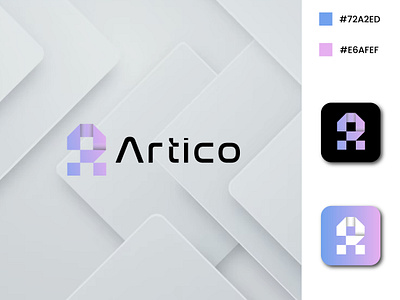 Concept : Artico - Logo Design (Unused) best logo brand identity branding creative logo gradient graphic design icon design logo logo design logofolio logomark logotype modern logo ui vect plus