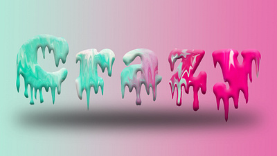 Dripping text effect design dripping text effect graphic design photoshop