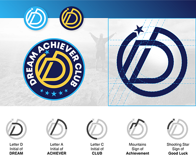 Dream Achiever Club Logo club graphic design sajjad khan shuvo