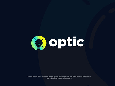 Optic Logo Design For Electrical Company modernlogo
