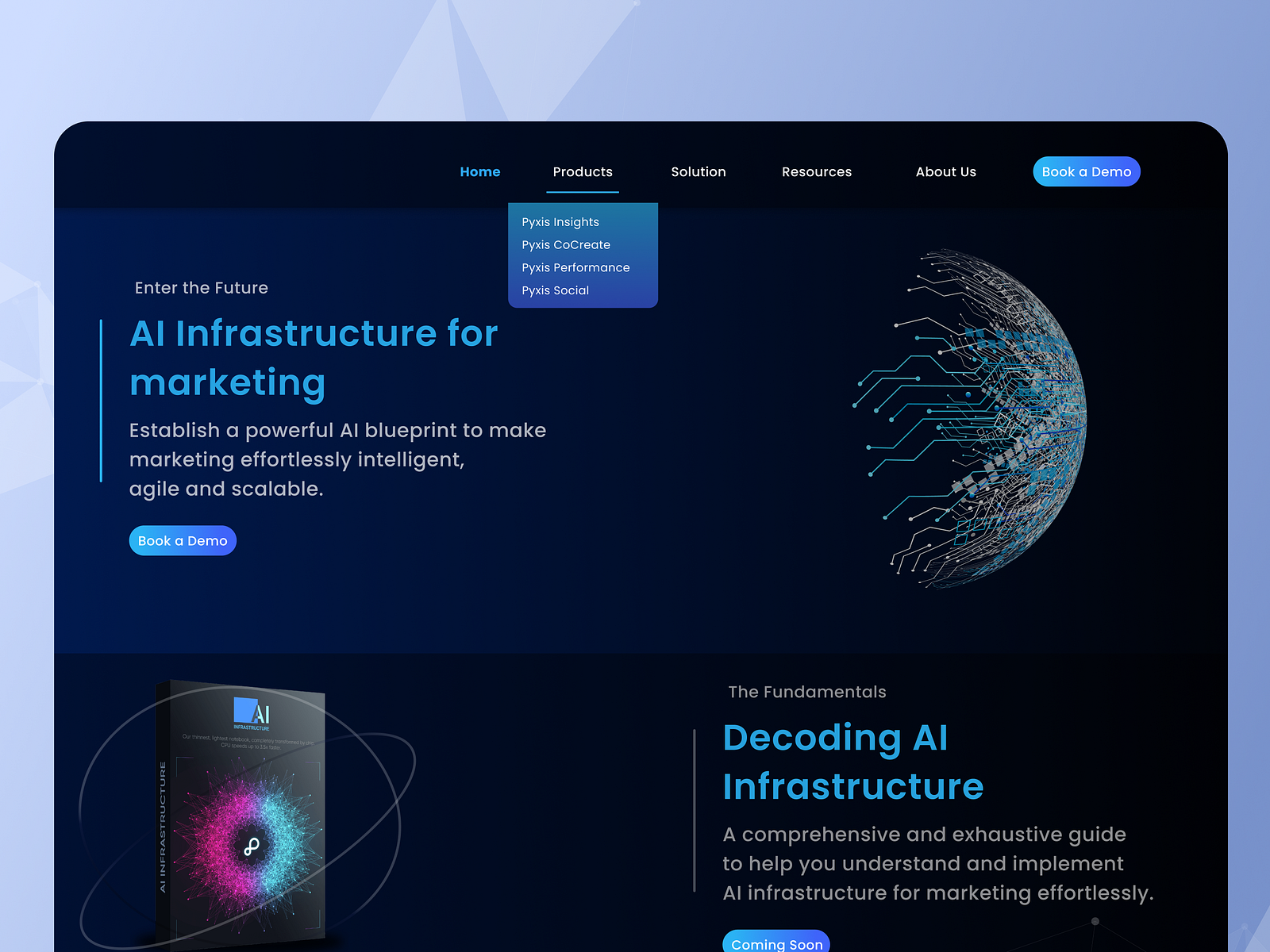 Creative AI Website UI by Alisha Gupta on Dribbble