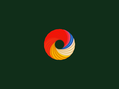 Spiralling Out animation artwork blue cavalry colors colourful colours creative design dribbble graphic design inspiration motion motion graphics red round shot vector