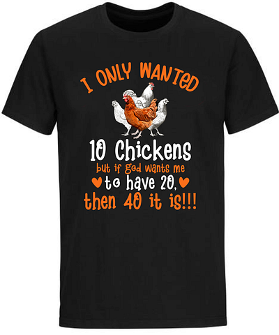 T-Shirt Design chicken design funny graphic design illustration t shirt typography