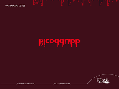 Blood Logo , Creative Text Logo, Creative Word Logo blood logo blood word creative blooddripp bloodflow creative blood ghost blood horror blood horror design horror logo horror text design hunting logo text logo word logo