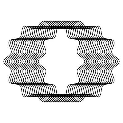 Abstract Black White Circular Pattern abstract art brand circular geometric identity illustration logo logo design pattern vector vector art