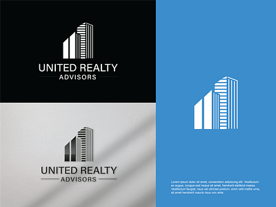 United Realty Advisors logo advisors branding graphic design logo realty advisors united realty advisors