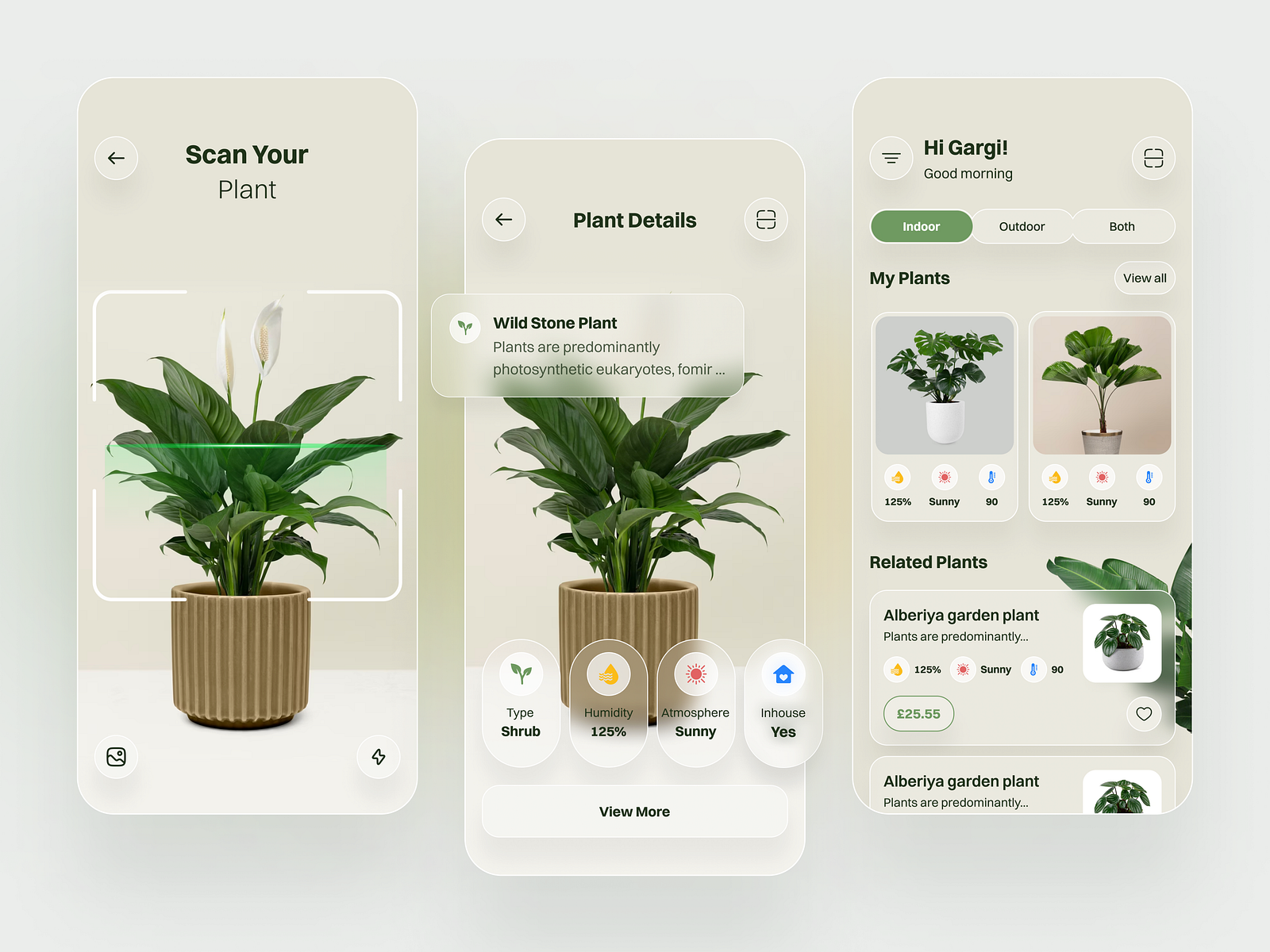 Plant Tracker App by MindInventory UI/UX for MindInventory on Dribbble